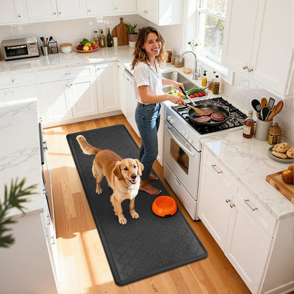 Kitchen Mat Cushioned anti Fatigue Kitchen Floor Mat Runner 20"X60" Non Slip Kitchen Mats for Floor Waterproof Kitchen Rugs and Mats Comfort Mat for Standing Desk,Sink,Laundry